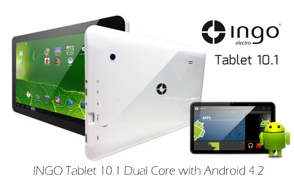 10.1 Tablet with Android 4.2 Ingo Devices